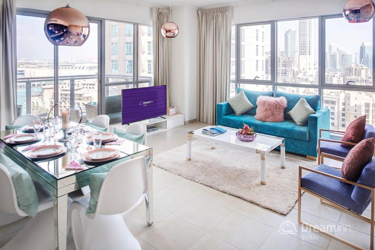Dream Inn Apartments - Burj Residences Burj Khalifa View Dubai Phòng bức ảnh