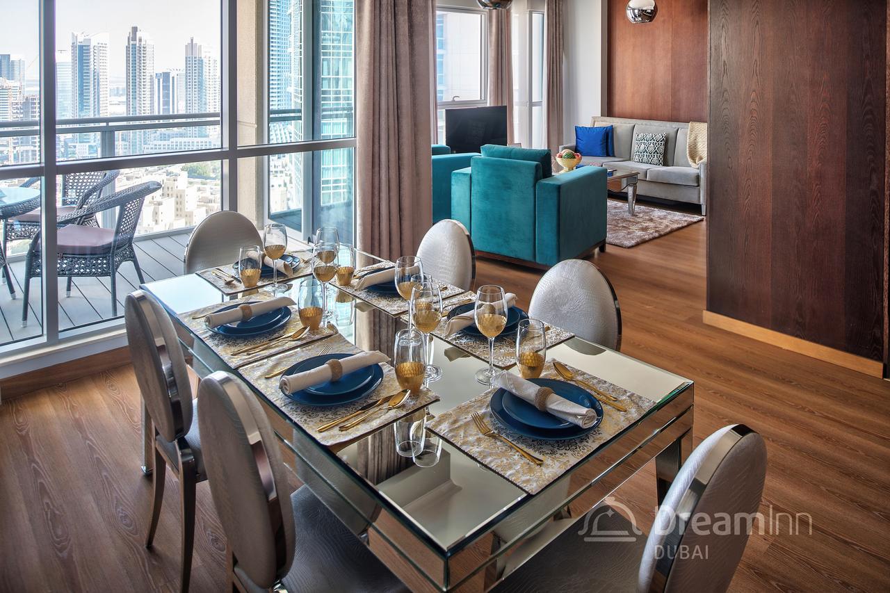 Dream Inn Apartments - Burj Residences Burj Khalifa View Dubai Ngoại thất bức ảnh